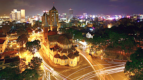 Downtown Saigon (Ho Chi Minh City), Vietnam